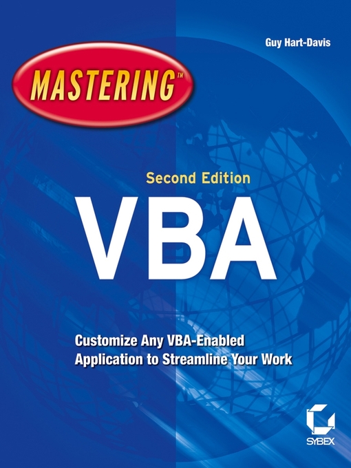 Cover image for Mastering MIcrosoft VBA